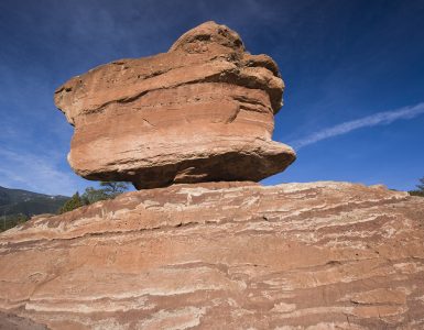 Balanced Rock in Garden of the Gods - Colorado Springs